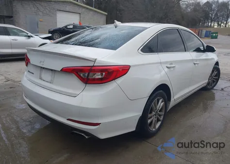 2016 Hyundai Sonata Se from USA, damaged, VIN 5NPE24AF3GH287762
